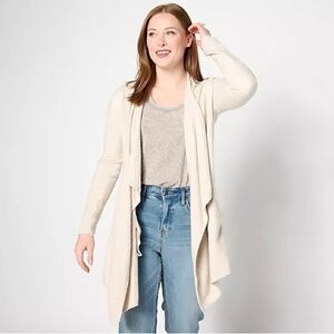 Barefoot dreams cozychic lite island wrap in stone